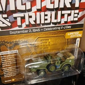 Johnny Lightning Limited Edition Military WWII Dodge WC57 Command Car 1/64 Model